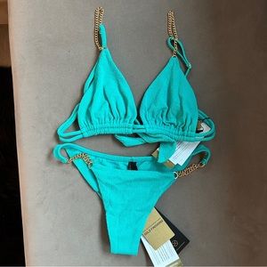Vix D Cup bikini bra and Medium bikini bottom NWT